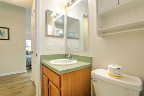 Handdoeken, zeep, toiletpapier