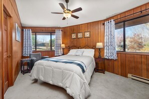 2 عدّة غرف نوم ومكواة/لوح كي وواي فاي وملاءات أسرّة