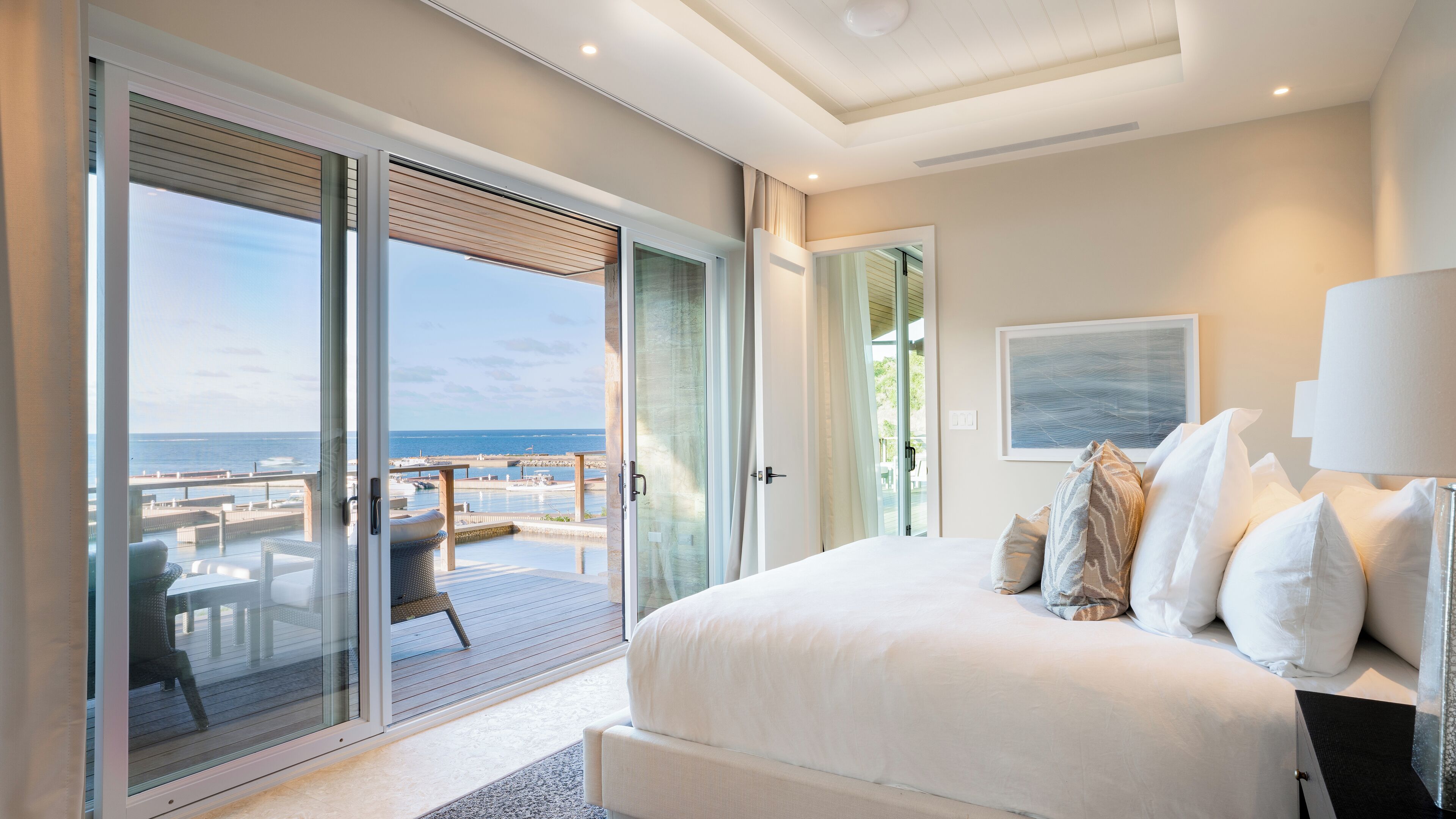 Separate tub and shower, deep soaking tub, hair dryer, bathrobes