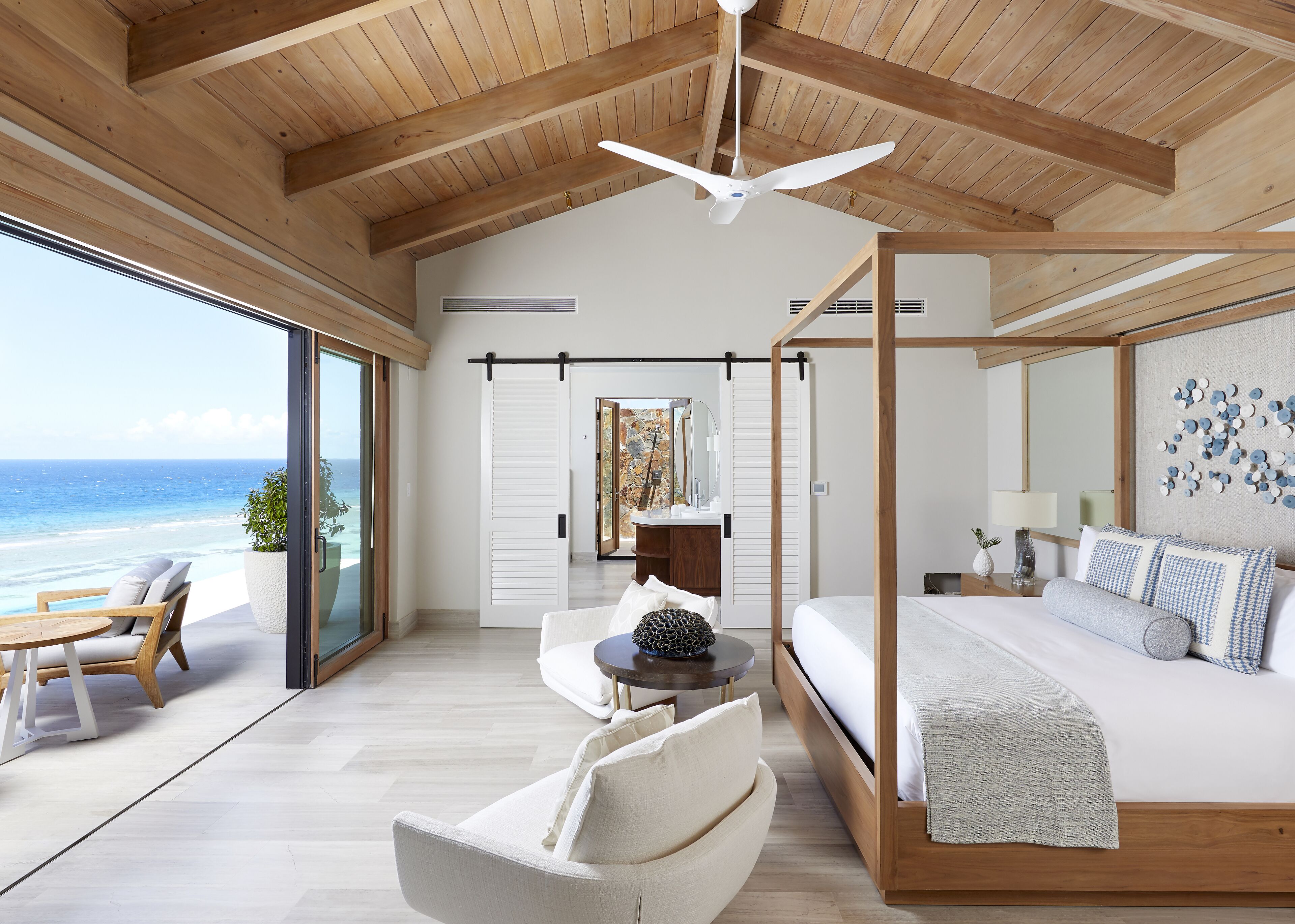 Villa Maronti | Premium bedding, in-room safe, blackout drapes, iron/ironing board