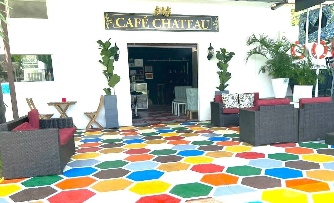 55-inch flat-screen TV with cable channels