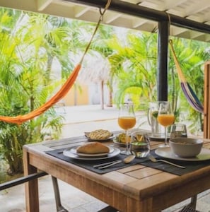 Opções para refeição ao ar livre