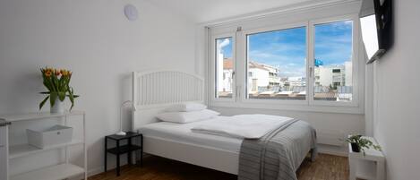 1 sovrum, strykjärn/strykbräda, wi-fi och sängkläder