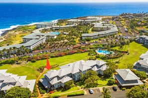 Exterior - Steps from the ocean Poipu Sands 326 w/ AC (Koloa)