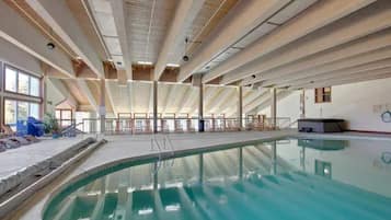 Indoor pool, outdoor pool