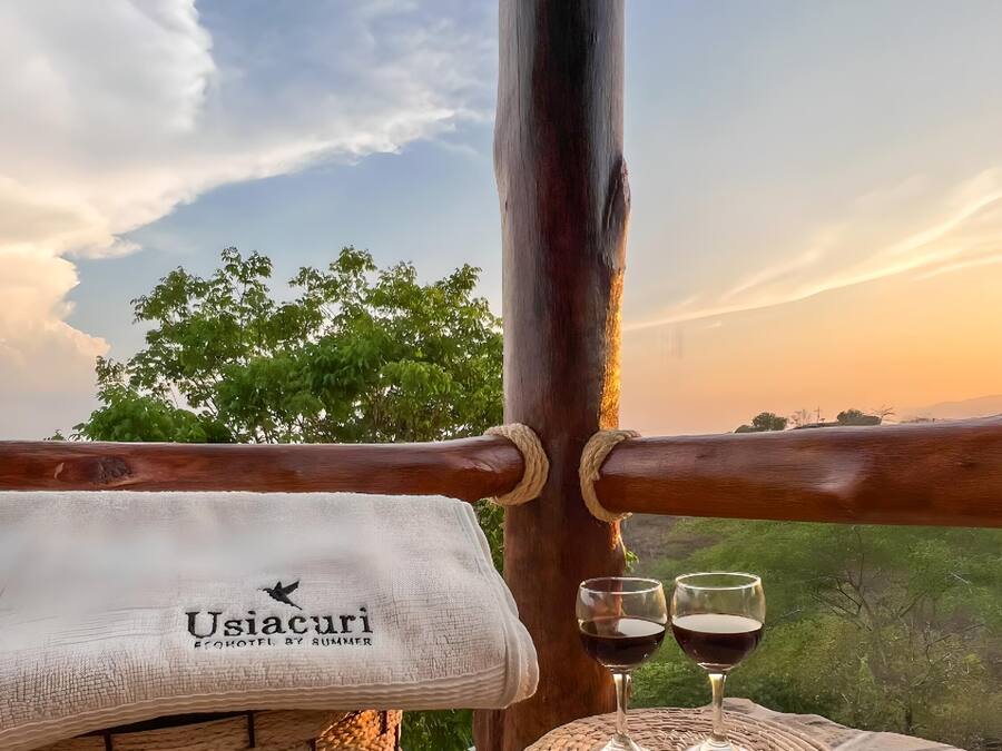 Cabaña romántica, vistas a la montaña | Vistas desde la habitación