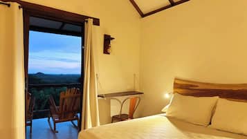 Cabin phong cách lãng mạn, quang cảnh núi | 2 phòng ngủ, bộ đồ giường cao cấp, giường gấp/giường phụ (phụ phí)
