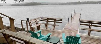 Newfound Lake Hideaway Mooring included