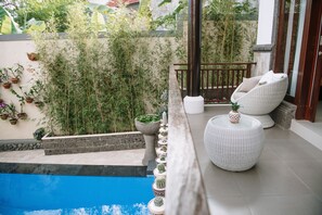 Property grounds - Welcome to Serenity Villa.
Mere mention of Bali evokes thoughts of a paradise.  (Tabanan)