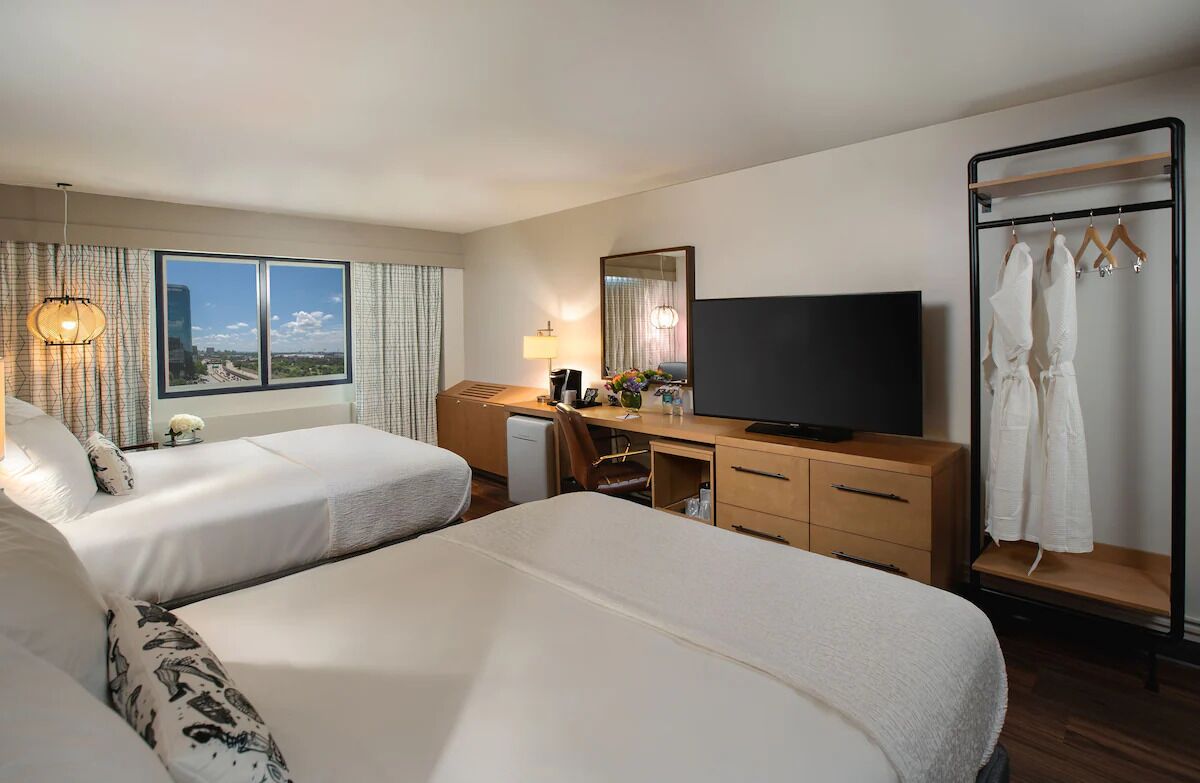 2 Queen Beds Near Dallas City Highlights, The Beeman Hotel | 2 Units