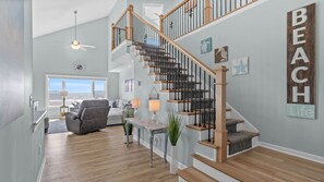 Interior - Newly remodeled oceanfront, 4 bedroom, 4 bathroom, Dog friendly home w/ Elevator (Supply)