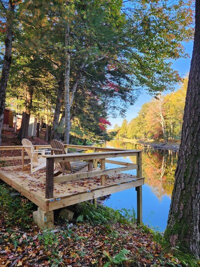 Adirondack Cabin Retreat On West Branch of the Oswegatchie River!