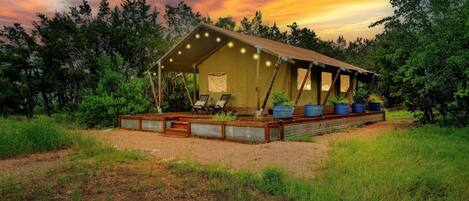 Àrea exterior de l'allotjament