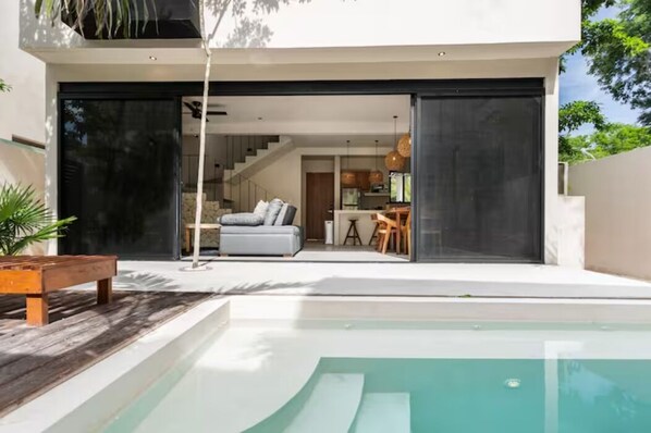 Pool - Casa Amal Jungle Villa nearTulum Beach (Tulum)