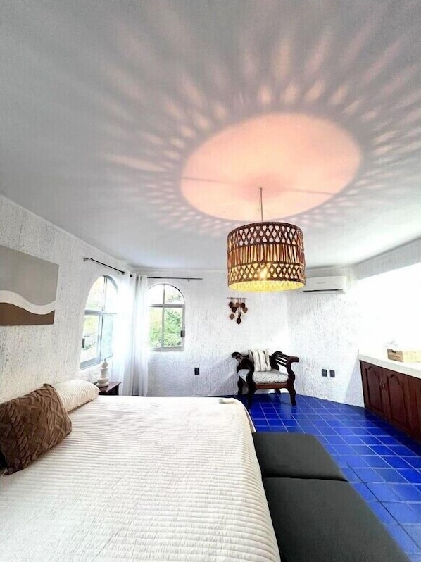 Villa, 2 Schlafzimmer | Bügeleisen/Bügelbrett, kostenloses WLAN, Bettwäsche
