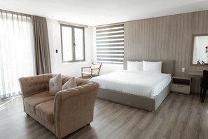 Seprai katun Mesir, seprai premium, dan minibar