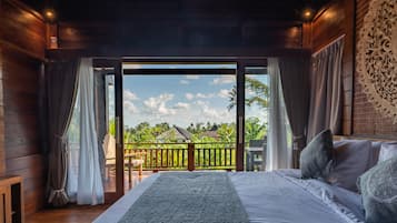 Panoramic Double Room, 1 Bedroom, Non Smoking, Poolside | Individually furnished, desk, laptop workspace, free WiFi