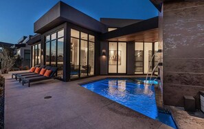 Una piscina climatizada
