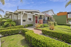 Exterior - Redondo Retreat, 1 Mile to the Beach, Games, Remodeled 3BD Home, Fire Pit, Patio (Long Beach)