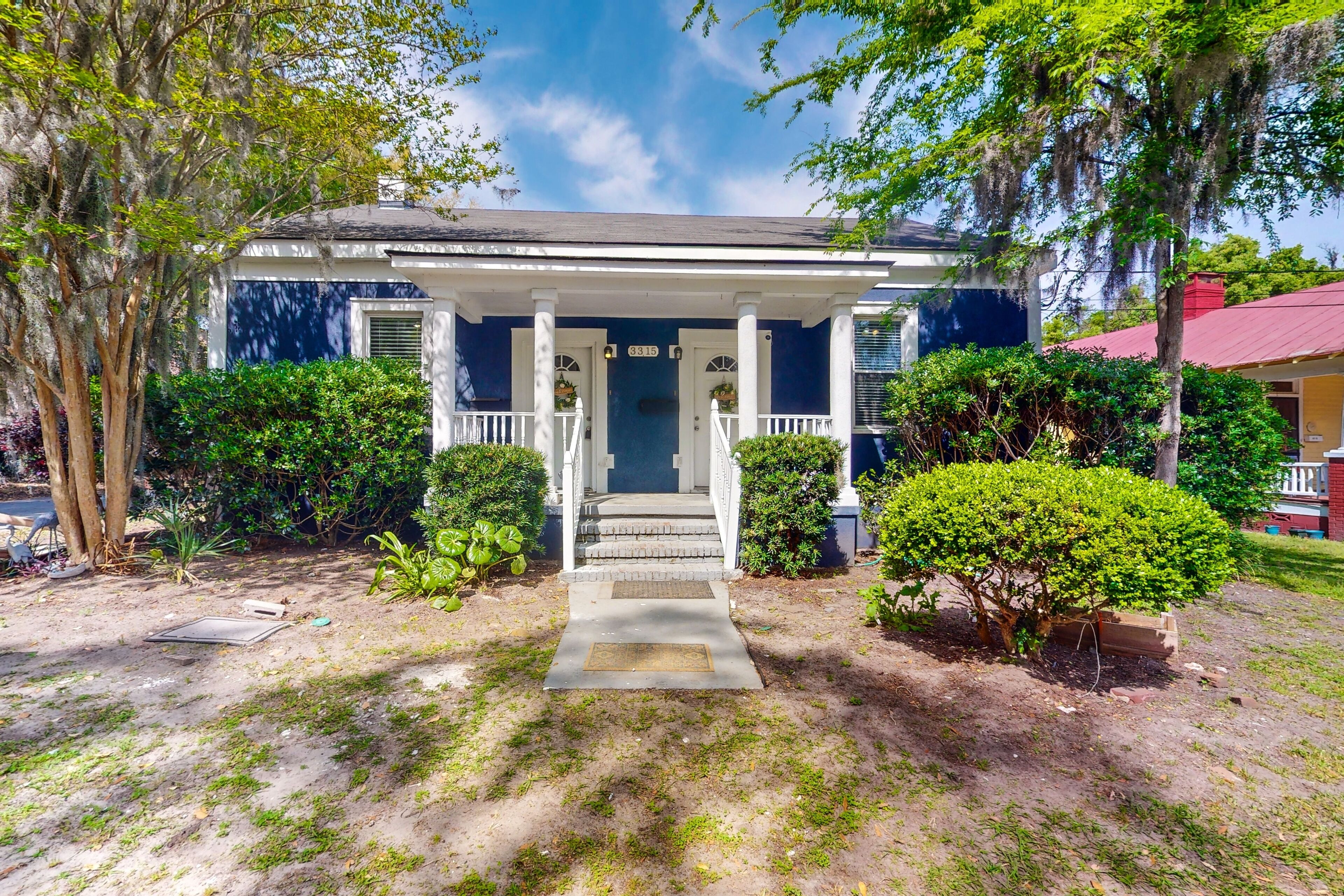 Chic home in a great location with firepit, smart TVs, kitchens, & central air