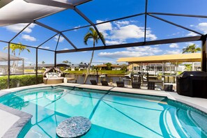 Opvarmet pool