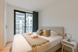 2 bedrooms, WiFi, bed sheets - Modern 2-Bedroom Apartment in Nieuwpoort (Nieuwpoort)