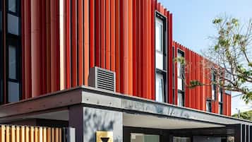 Entrada de la propiedad