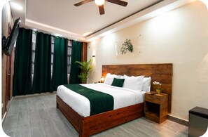 Down duvets, memory-foam beds, in-room safe, blackout curtains - Jardin Colonial Boutique Hotel (Santo Domingo)