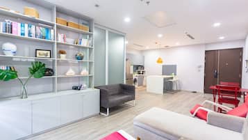 Appartement Ville | Coin séjour | Télévision à écran plat