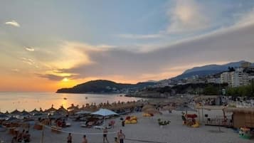 Vue sur la plage/l’océan