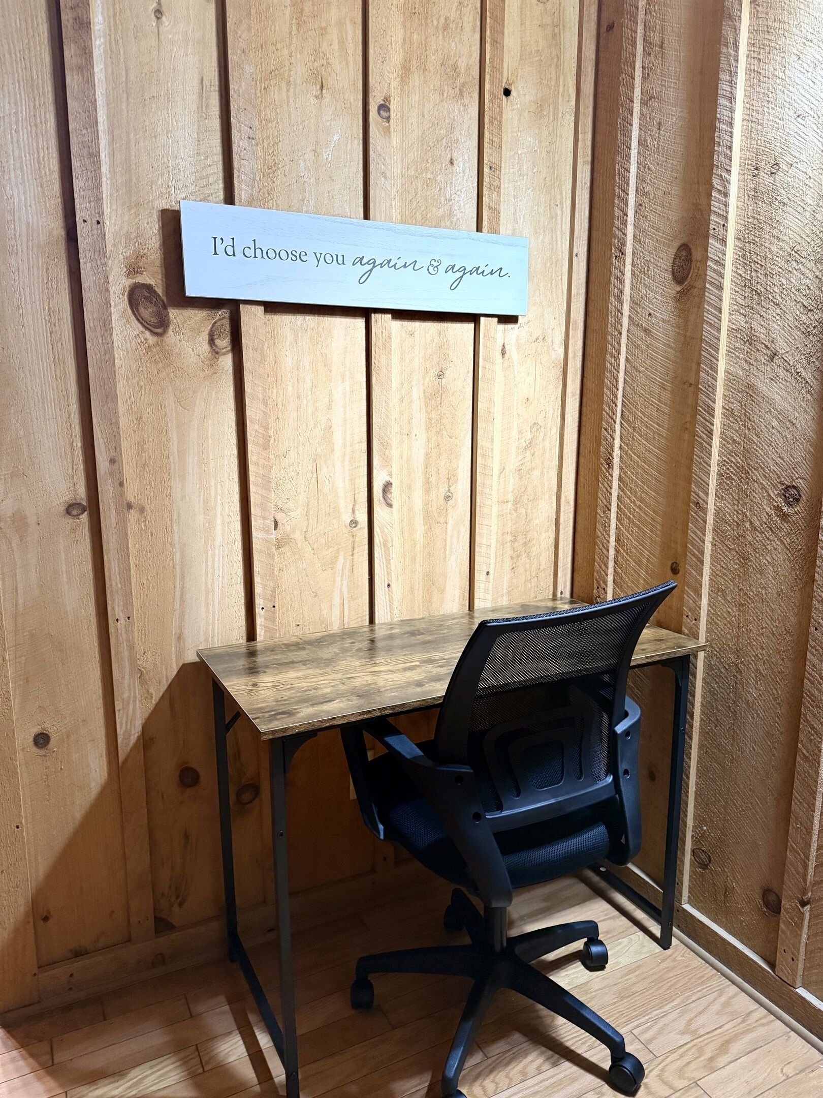 Dedicated workspace