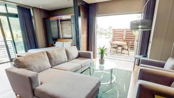Apartamento superior | Zona de estar