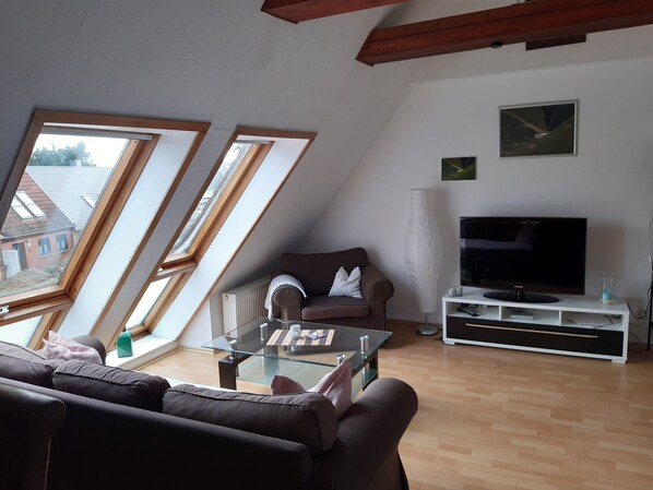 Fernseher, Stereoanlage