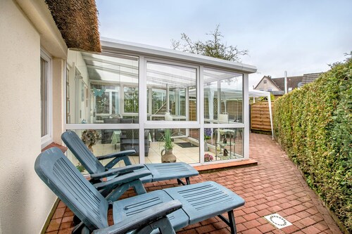 Ferienhaus Bruhn mit privater Terrasse, privatem Garten und WLAN