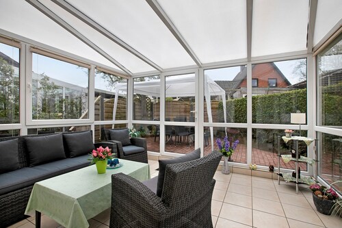Ferienhaus Bruhn mit privater Terrasse, privatem Garten und WLAN