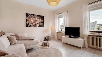 Fernseher, DVD-Player, Stereoanlage