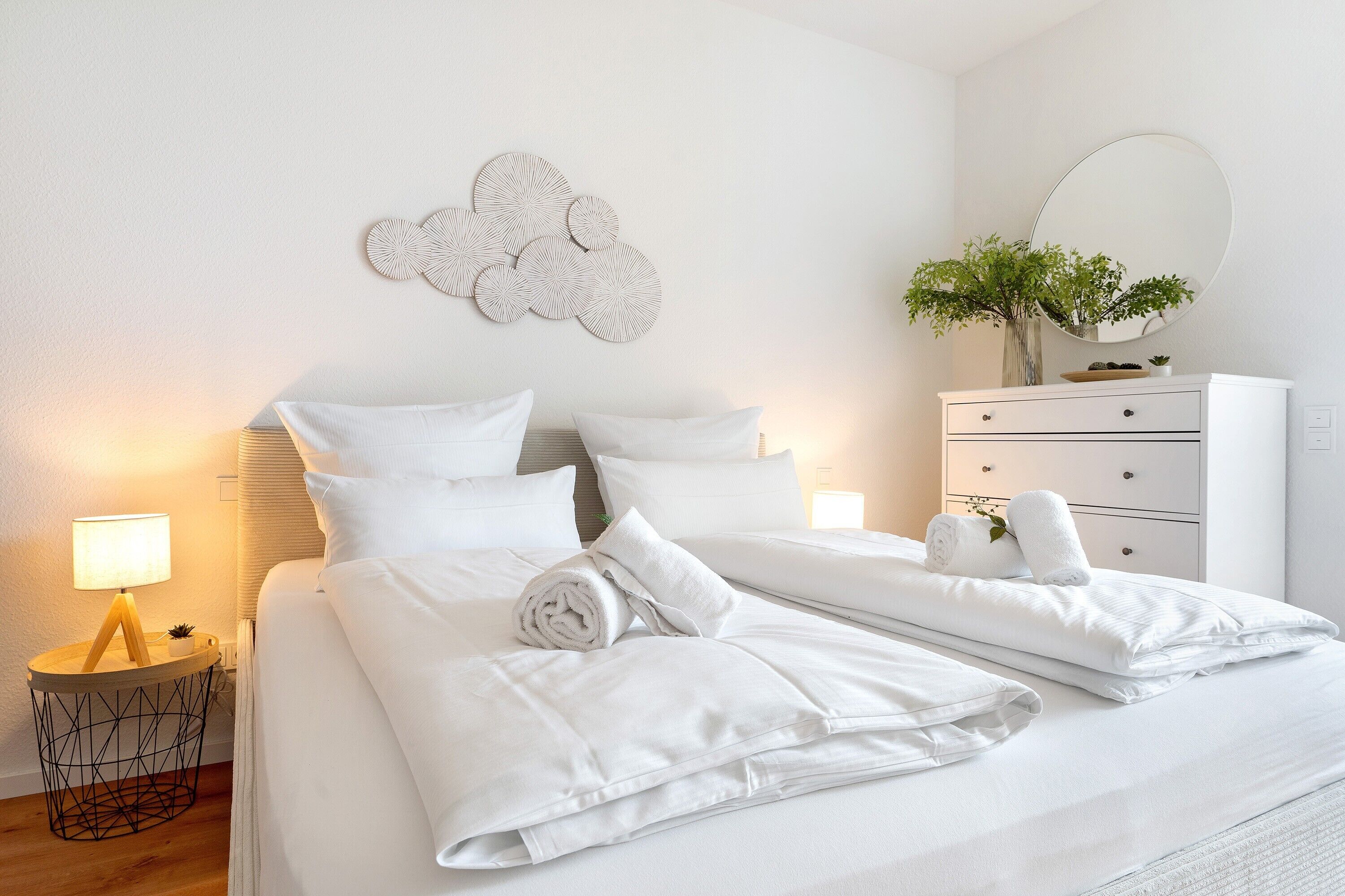 1 slaapkamer, een strijkplank/strijkijzer, gratis wifi, beddengoed