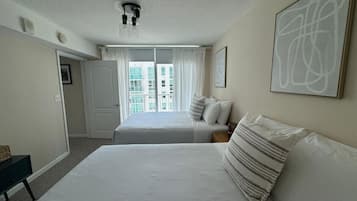 Iron/ironing board, travel cot, free WiFi, bed sheets