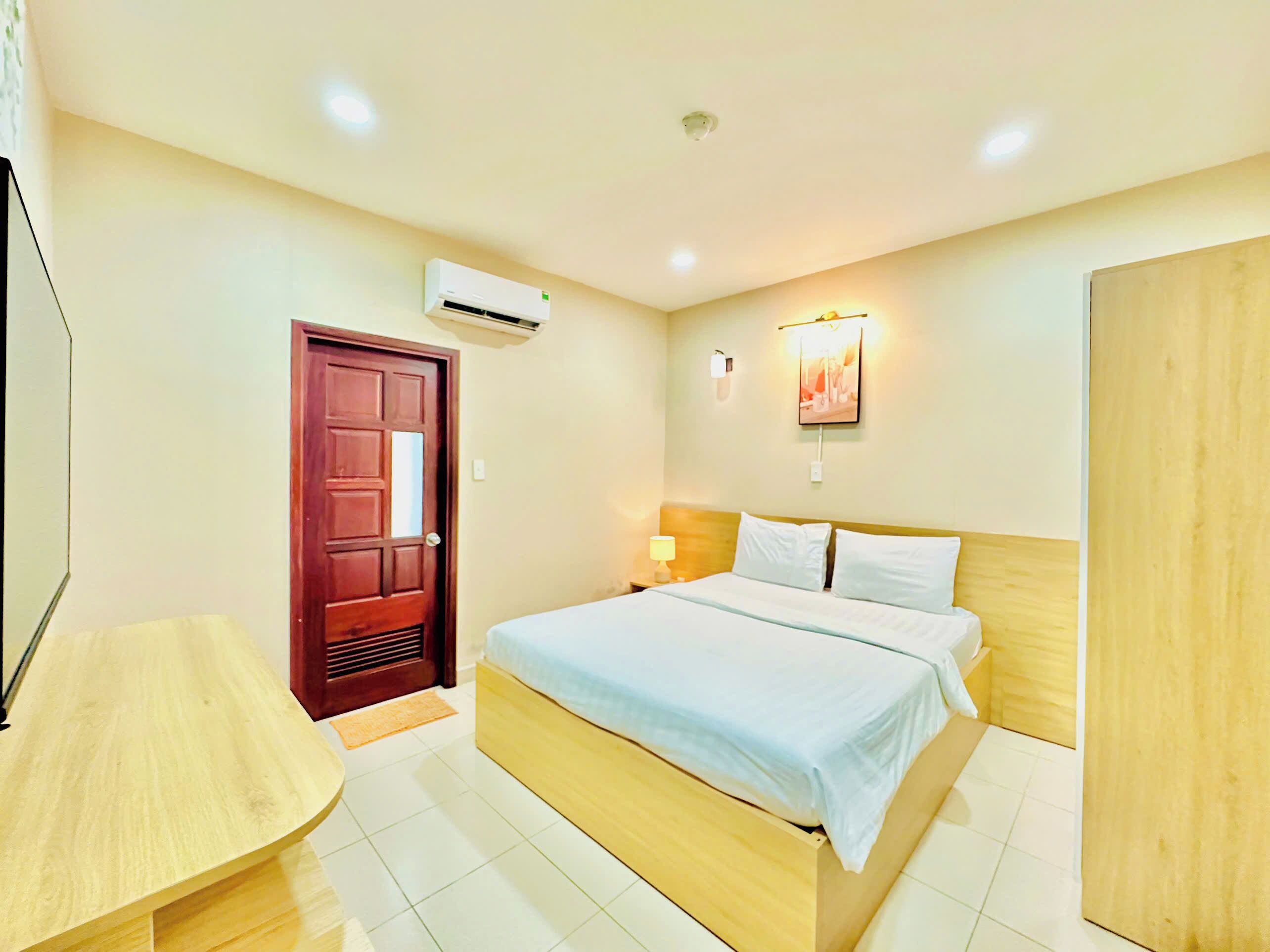 베이직 더블룸 | 미니바, 무료 WiFi, 침대 시트