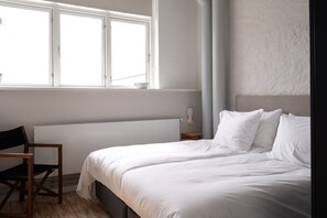 2 bedrooms, iron/ironing board, travel crib, WiFi