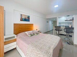 Apartment, 1 Bedroom, Accessible, Smoking - Modern & Cozy Studio in San Telmo With Swimming Pool and Exclusive Services (Buenos Aires)