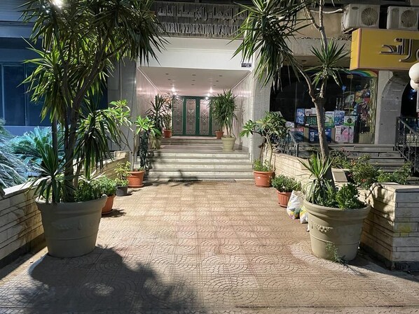 Leilighet, 1 soverom, røyk, balkong | Inngang