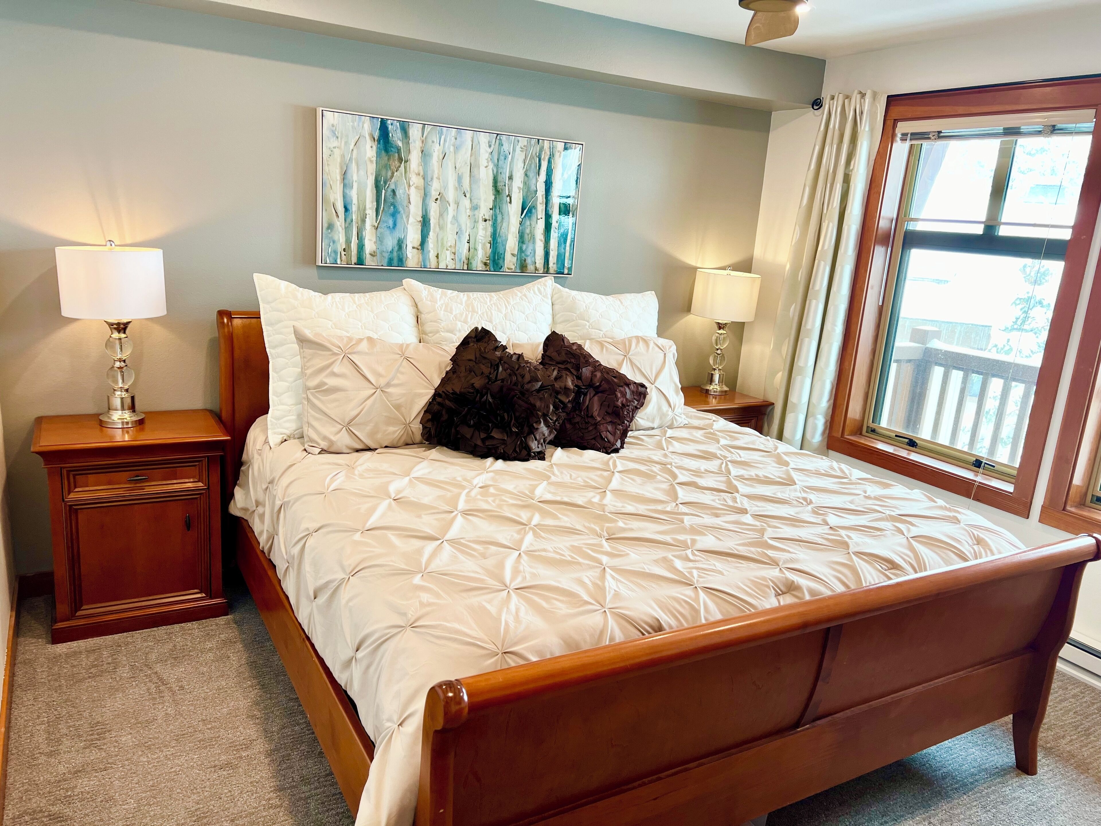 2 bedrooms, desk, iron/ironing board, free WiFi