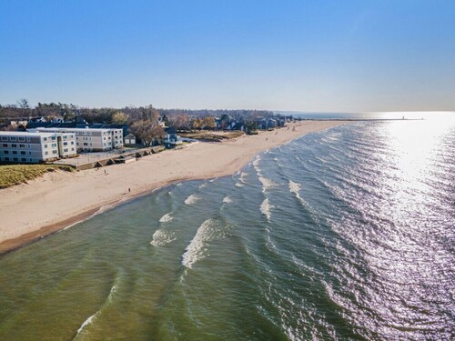 Beach and pool are right there to enjoy!