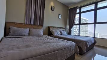 1 bedroom, soundproofing, free WiFi