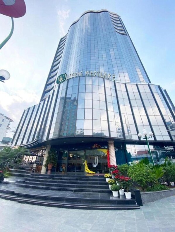 Fachada de la propiedad