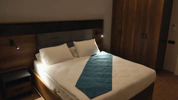 Biancheria da letto di alta qualità, minibar, una cassaforte in camera