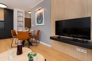 Apartament, 1 dormitori, balcó | Roba de llit