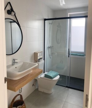 Dusche, Handtücher