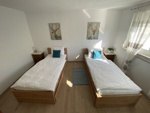 3 camere, Wi-Fi gratuito, lenzuola